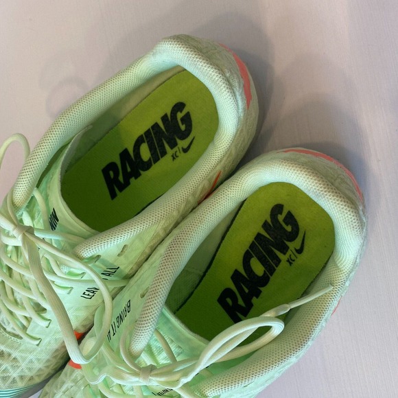 Nike Men's Zoom Rival XC 5 Green Running Track Sneakers US Size‎ 12.5 CZ1804-701 - Picture 7 of 9